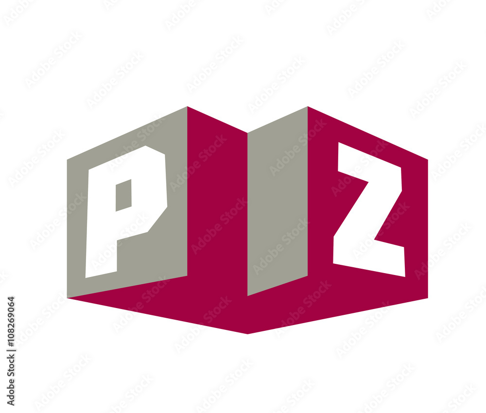 PZ Initial Logo for your startup venture PZ Initial Logo for your startup venture