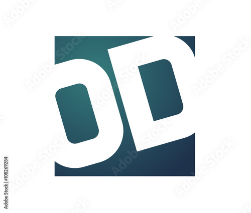 OD Initial Logo for your startup venture