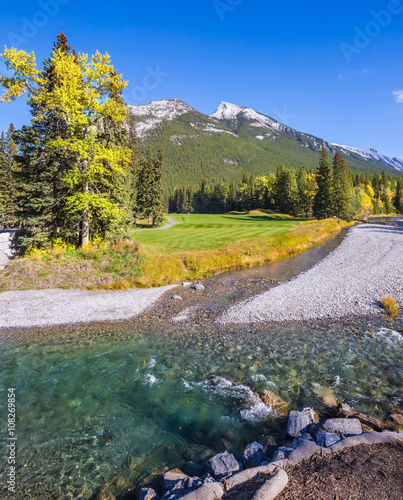 The shallow stream photo