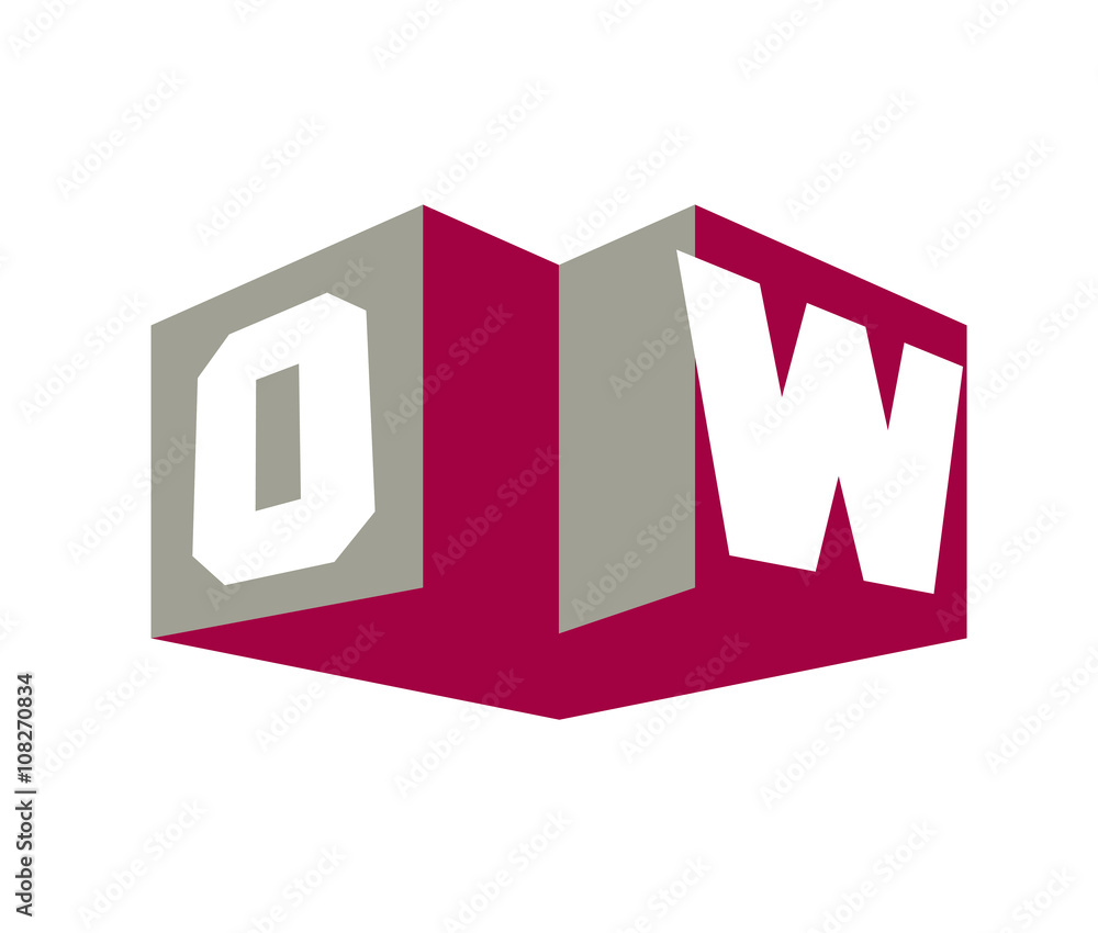 OW Initial Logo for your startup venture OW Initial Logo for your startup venture