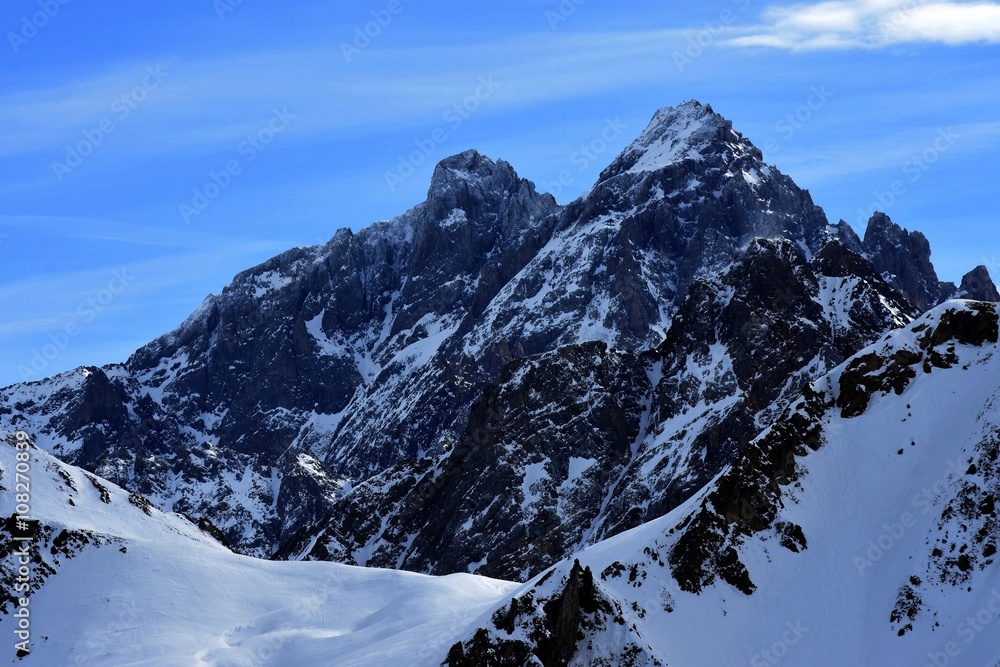 Montagne dans le département de la Savoie