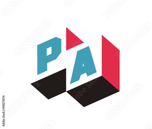 Free Download PA Initial Logo for your startup venture - GFXLoad