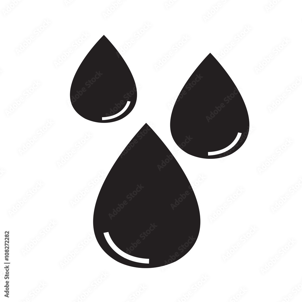 water icon Illustration design water icon Illustration design