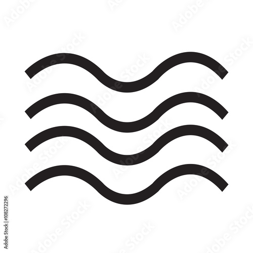 water icon Illustration design