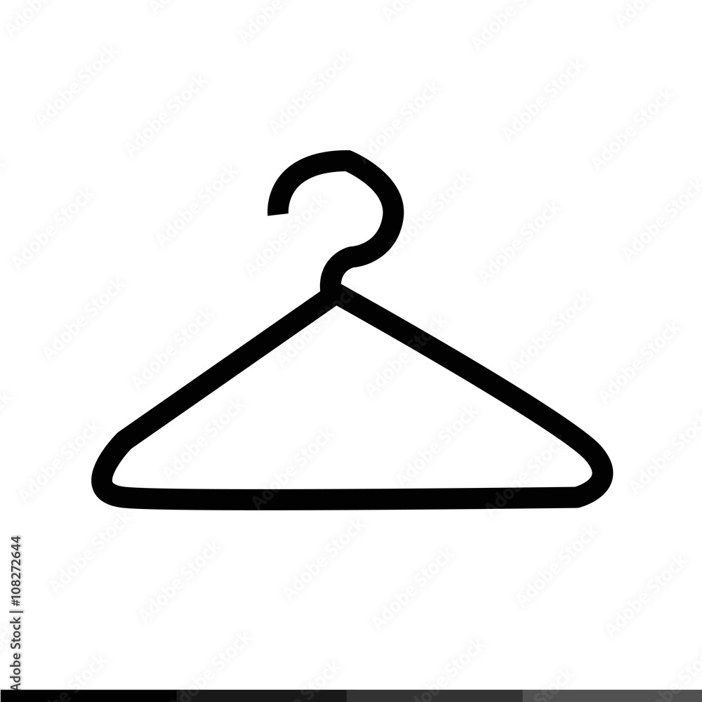 Hanger Icon Illustration design