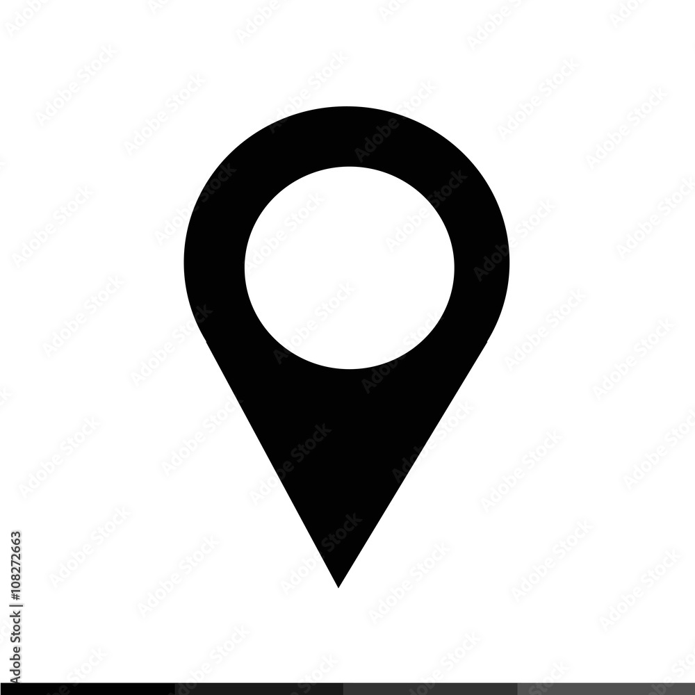 Location Pin Icon Illustration design Location Pin Icon Illustration design