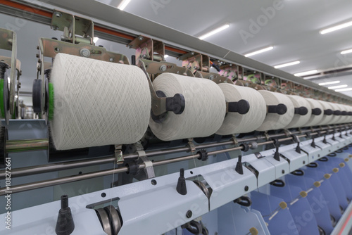 Process of yarn spinning