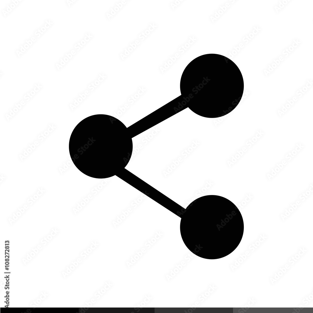 Share Connection Sing Icon Illustration design Share Connection Sing Icon Illustration design