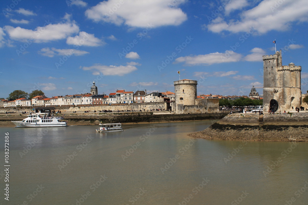 Tours médiévales de La Rochelle, France Tours médiévales de La Rochelle, France