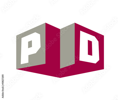 PD Initial Logo for your startup venture