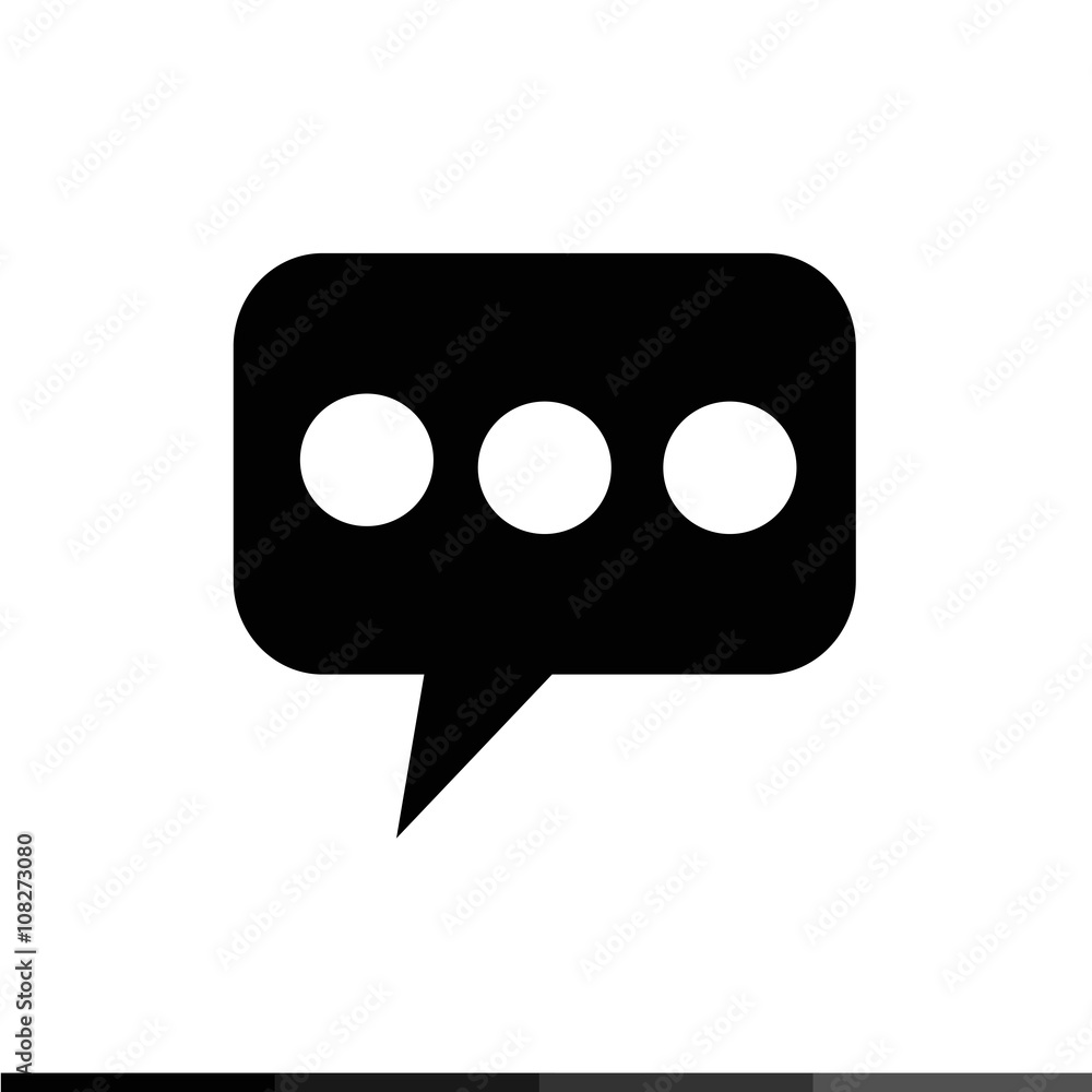 Speech Bubble Icon Illustration design Speech Bubble Icon Illustration design