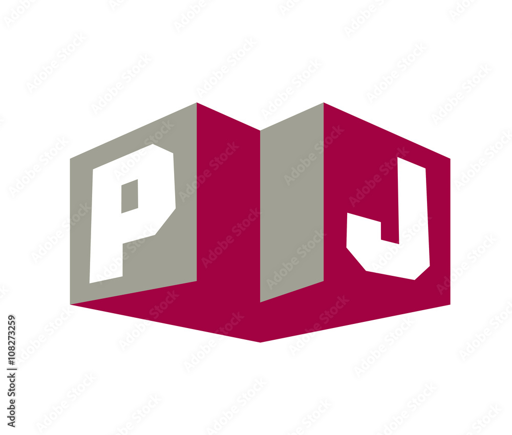 PJ Initial Logo for your startup venture PJ Initial Logo for your startup venture