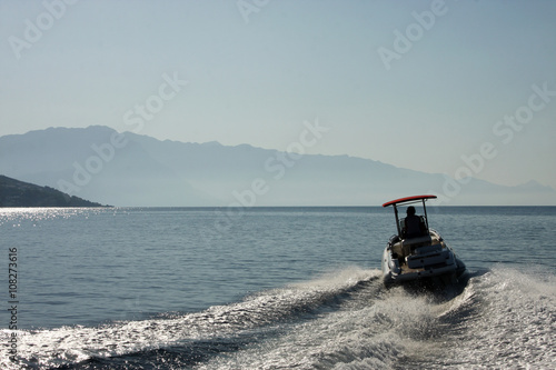 The speed boat