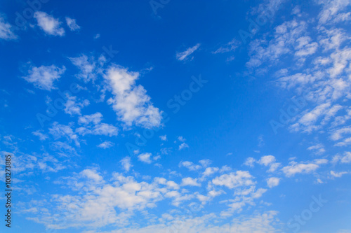 clouds on blue sky