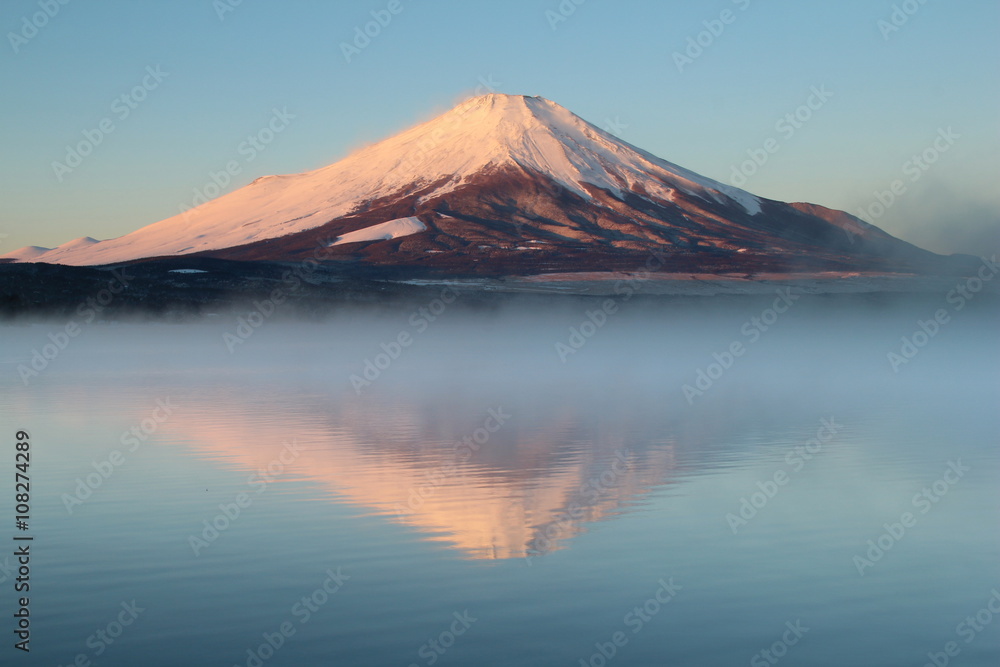 富士山と山中湖