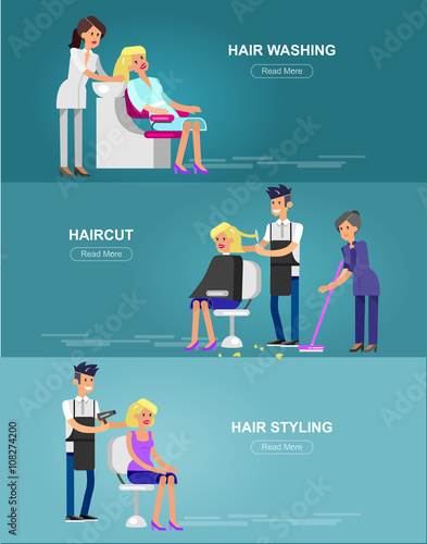 template for beauty saloon 