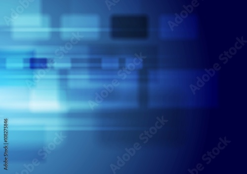 Abstract glowing blue tech vector design