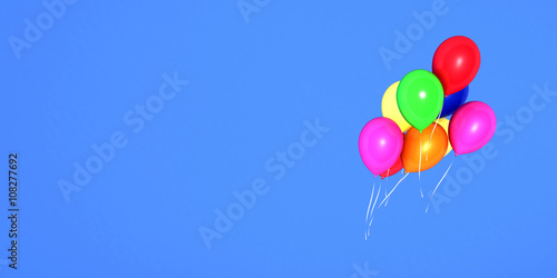 free color balloons photo