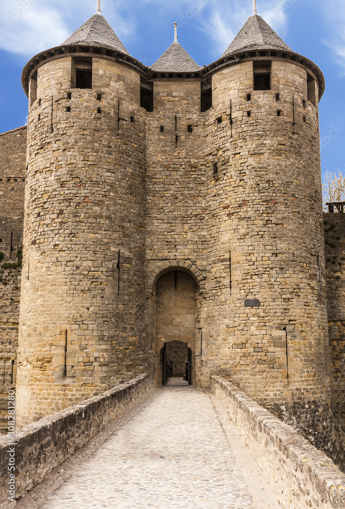 Carcassonne - Portal der Festung