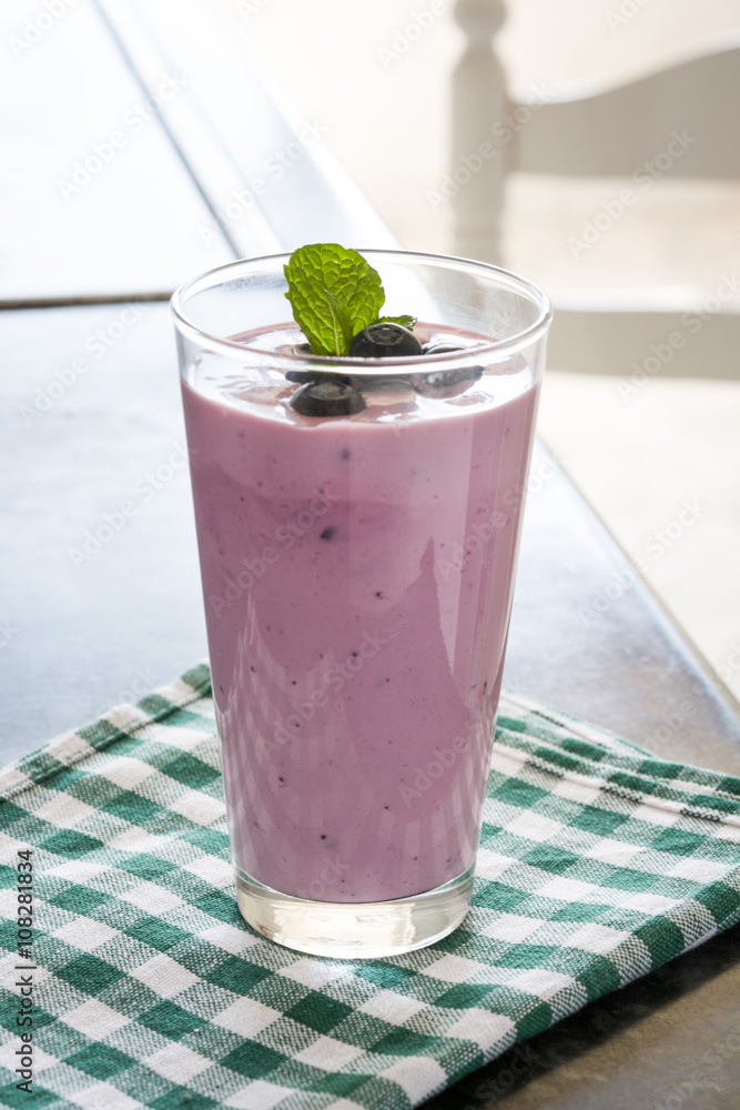 Coseup of a delicious strawberry milkshake Coseup of a delicious strawberry milkshake