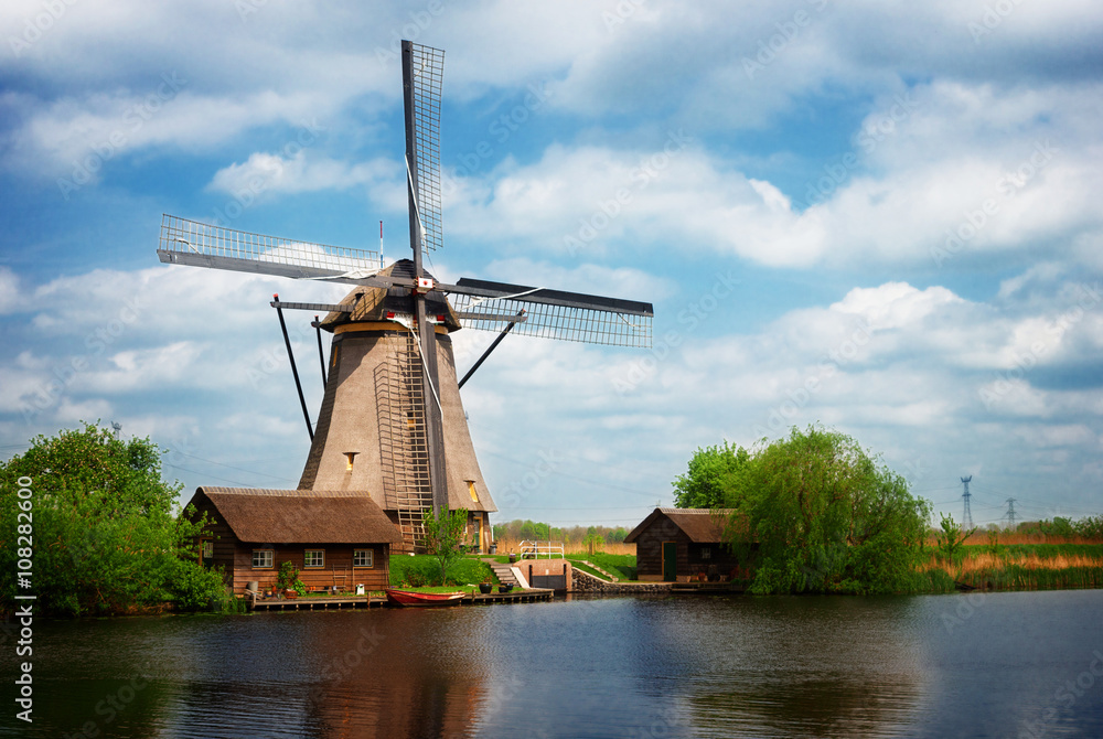 Obraz premium old houses of Zaanse Schans, Netherlands