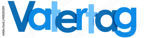Vatertag Schriftzug