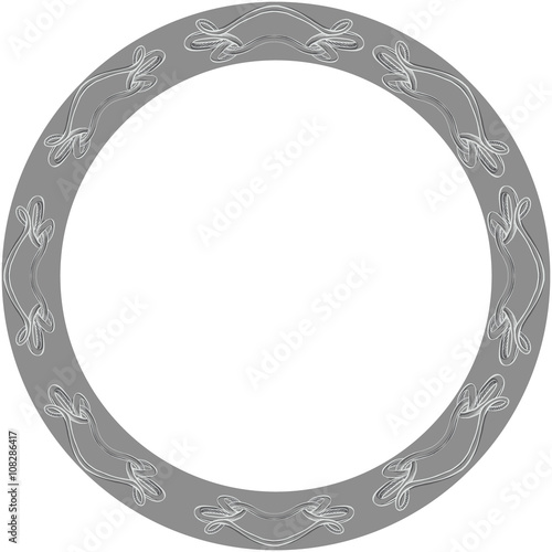 decorative elements in vintage style for decoration layout, fram