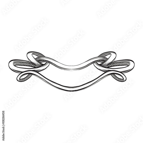 decorative elements in vintage style for decoration layout, fram