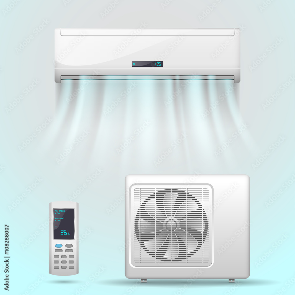 Fototapeta premium Air conditioner