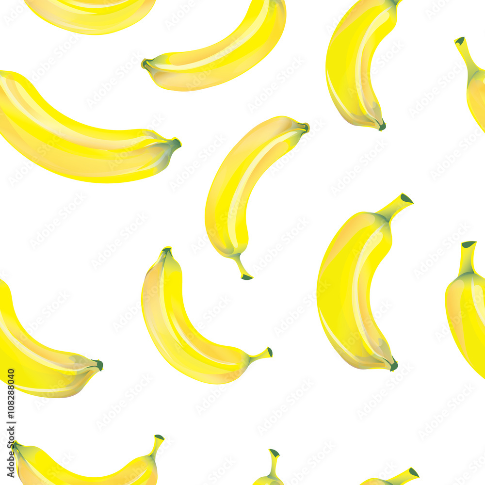 bananas vector texture
