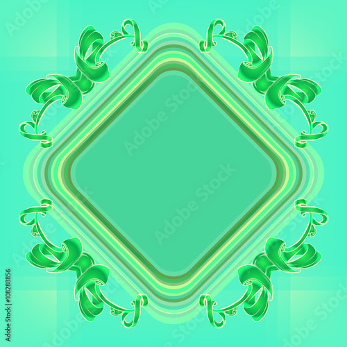 decorative elements in vintage style for decoration layout, fram