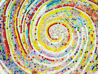 Keuken achterwand Mozaïek Artistiek glasmozaïek op muur  © ktianngoen0128