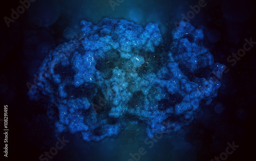 Fényképezés Amylase (human pancreatic alpha-amylase) Protein.