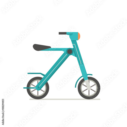 Kick Scooter Vector Illustratiom