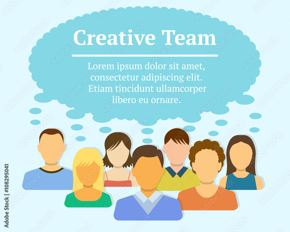 Creative Team Concept Creative Team Concept