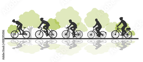 Fahrrad fahren Tour 