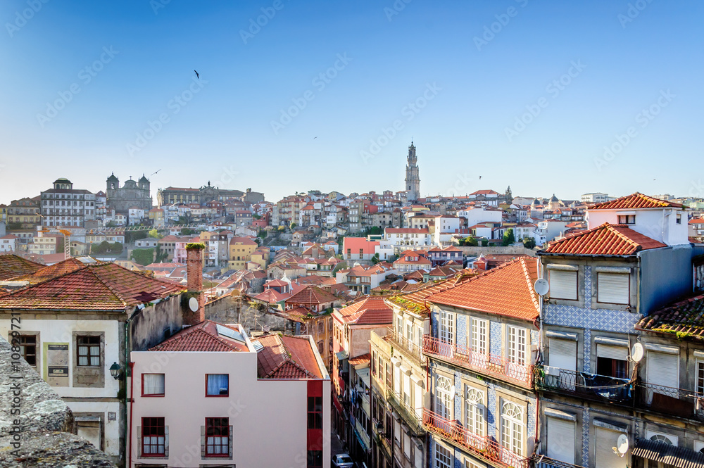 Naklejka premium Vue générale de Porto