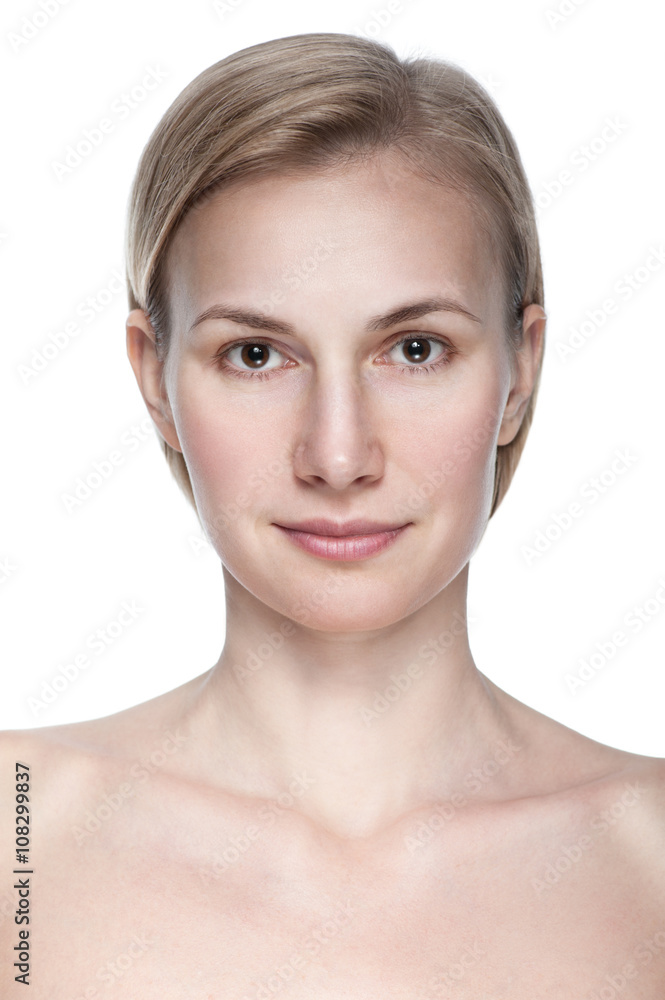 portrait of beautiful young woman