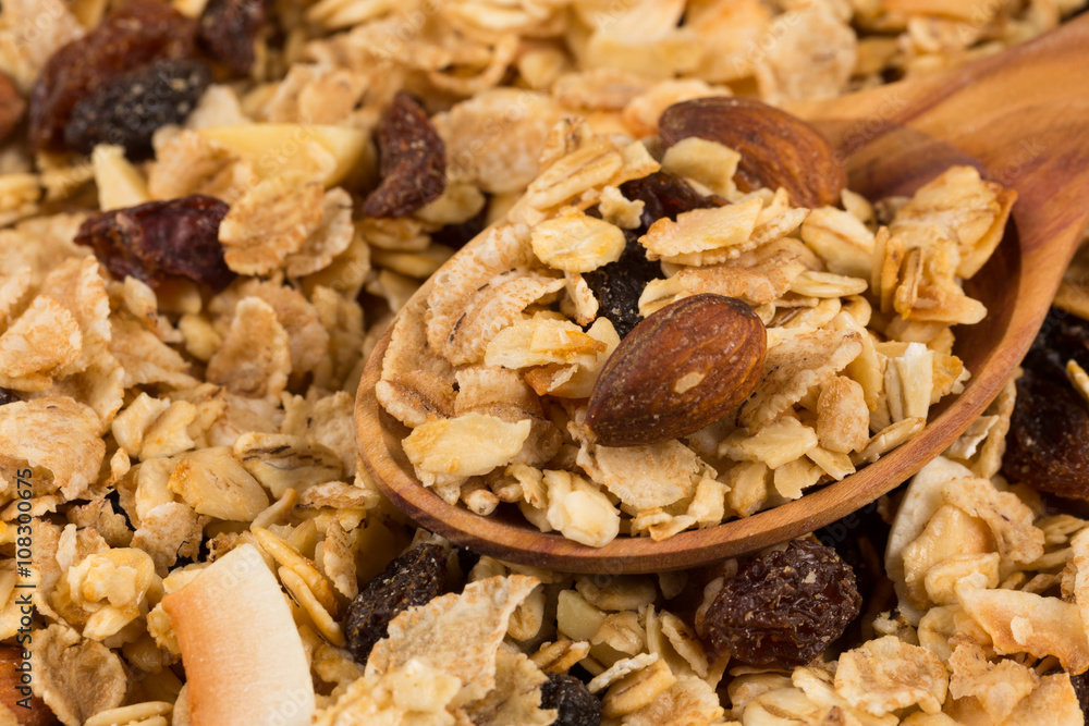 breakfast cereals in spoon breakfast cereals in spoon