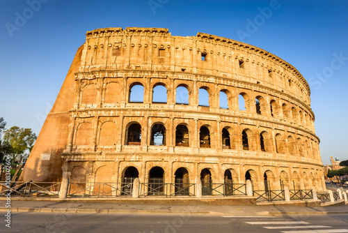 Colosseum, Flavian Amphitheatre in Rome, Italy