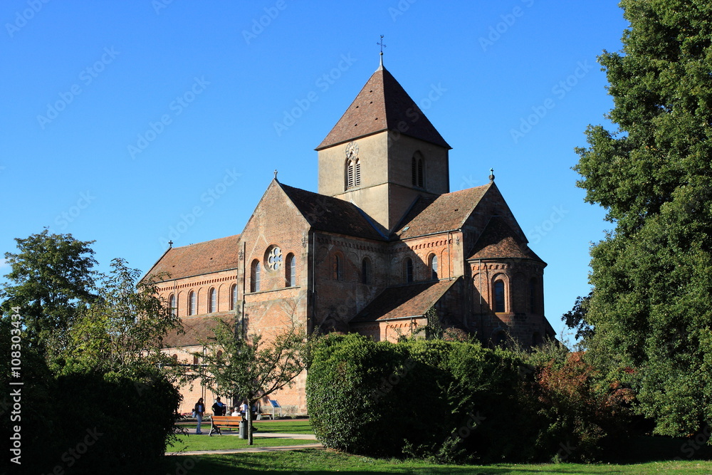 Kloster Schwarzach Rheinmünster - obrazy, fototapety, plakaty 