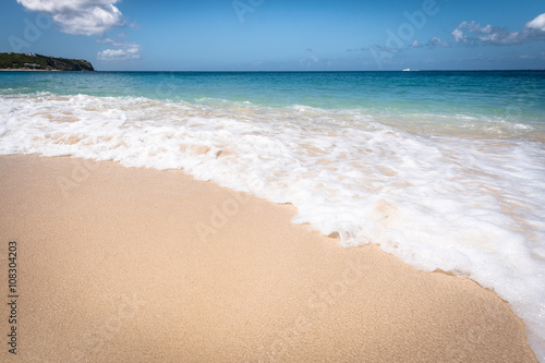 Caribbean Beach Scene