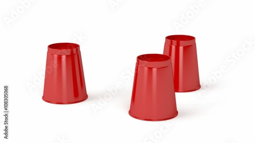 Three cups and a ball game