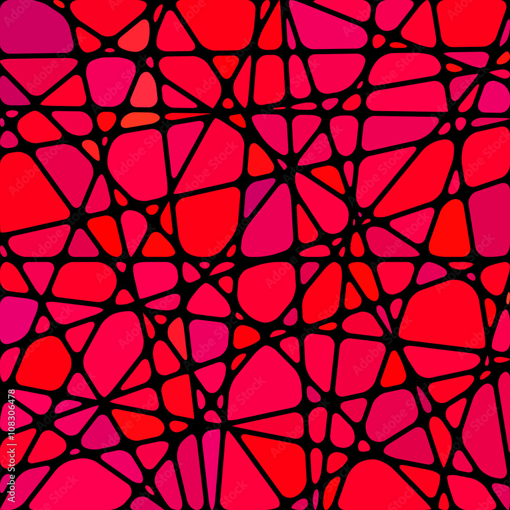 Fototapeta premium abstract vector stained-glass mosaic background