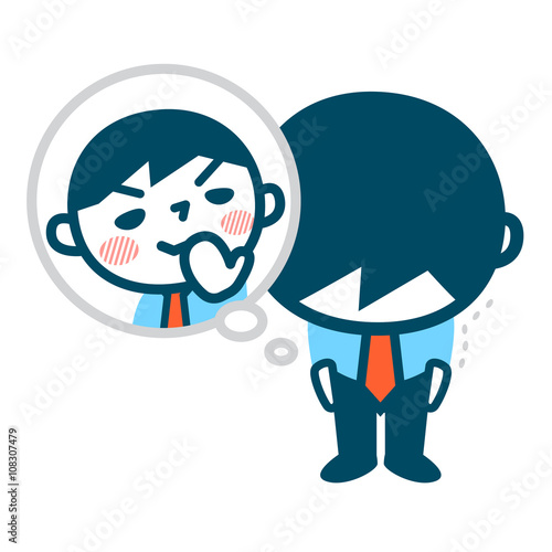 悪巧みを考える詐欺師