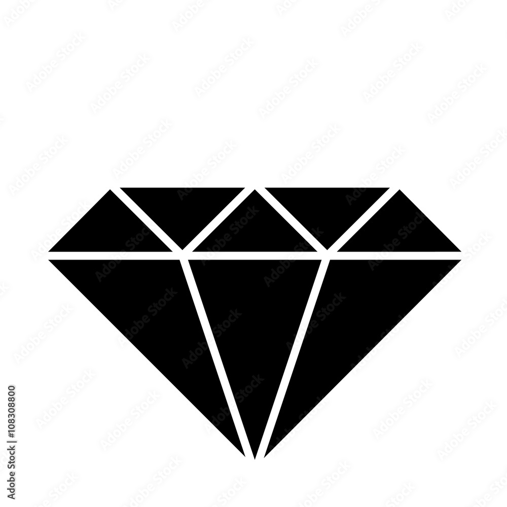 diamond black icon diamond black icon
