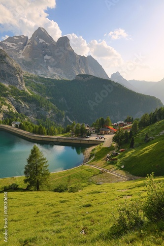 Dolomites Summer Landscape