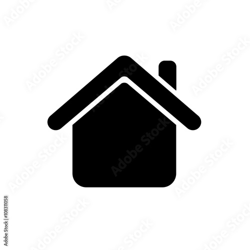 home black simple icon