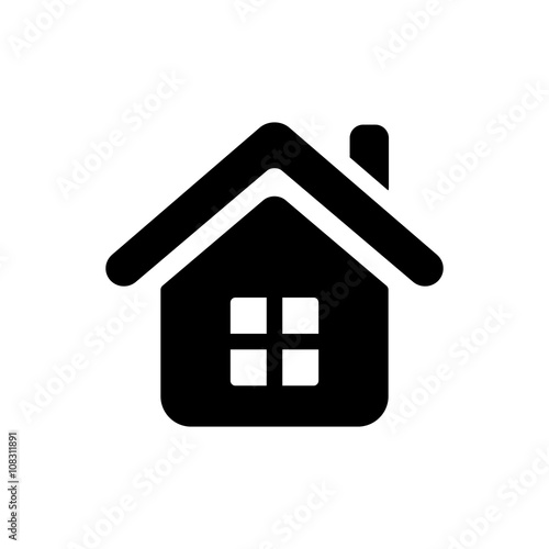 home black simple icon