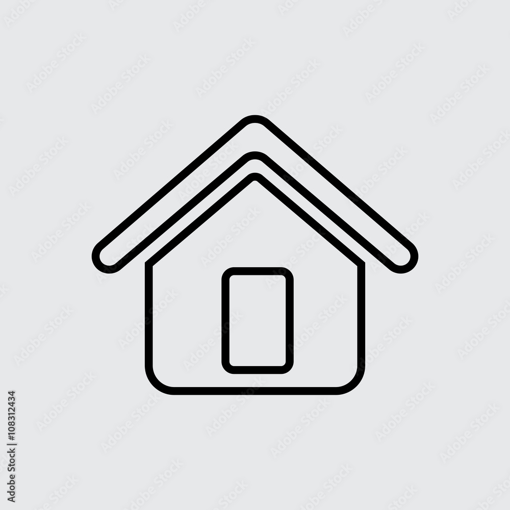 home thin line icon home thin line icon